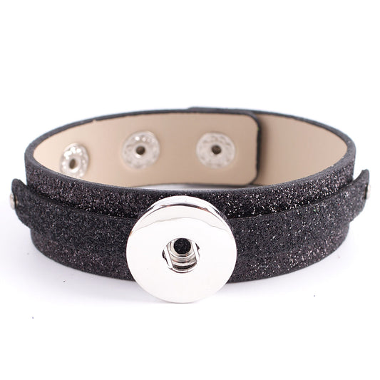 21239 - Snap Jewelry - 20mm - Bracelet - Leather - 1 Snap