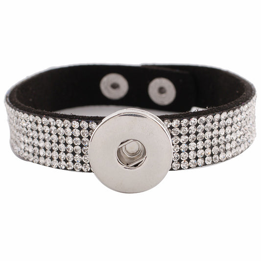 21262 - Snap Jewelry - 20mm - Bracelet - Leather - 1 Snap