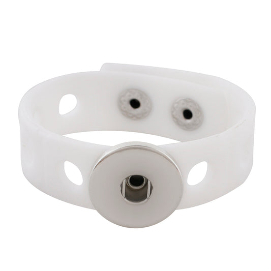21628 - Snap Jewelry - 20mm - Bracelet (Child Size) - Silicone - 1 Snap
