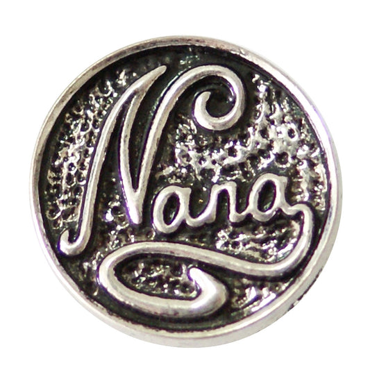 40351 - Snap - 20mm - Antique Silver "Nana"