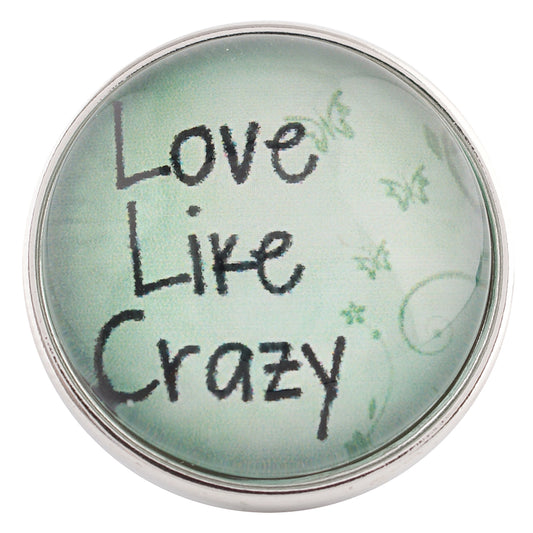 40401 - Snap - 20mm - "Love Like Crazy"