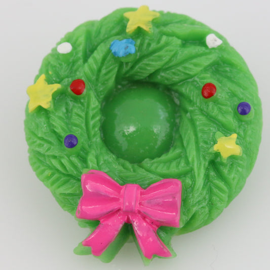 40627 - Snap - 20mm - Wreath - 3D "Clay Look"