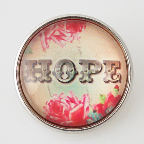 42001 - Snap - 20mm - "HOPE"