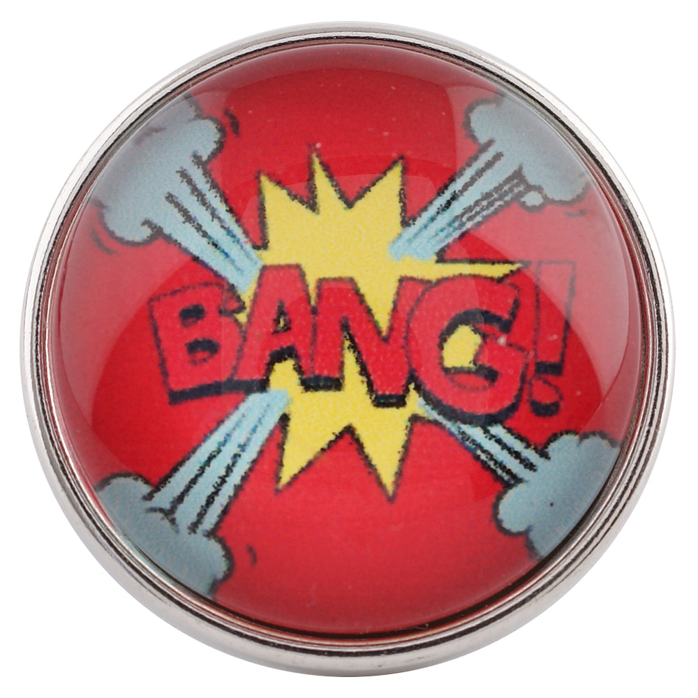 43003 - Snap - 20mm - Cartoon "BANG!"