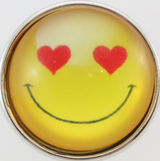 43101 - Snap - 20mm - Emoji - Heart Eyes