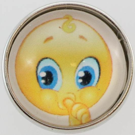 43107 - Snap - 20mm - Emoji - Baby Sucking Thumb