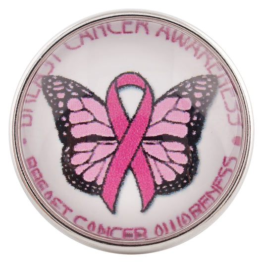 50022 - Snap - 20mm - Breast Cancer Awareness