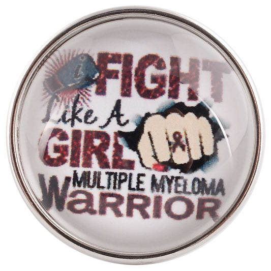 50027 - Snap - 20mm - "Fight Like a Girl - Multiple Myeloma"