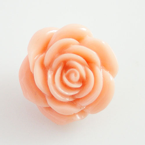 52005 - Snap - 20mm - Peach Rose - 3D Resin