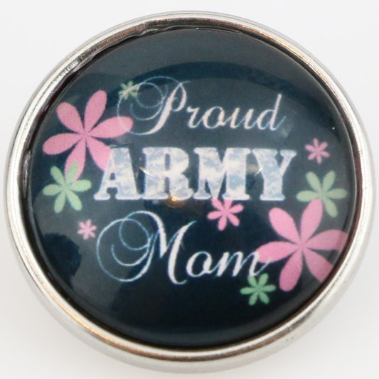 54028 - Snap - 20mm - Proud ARMY Mom