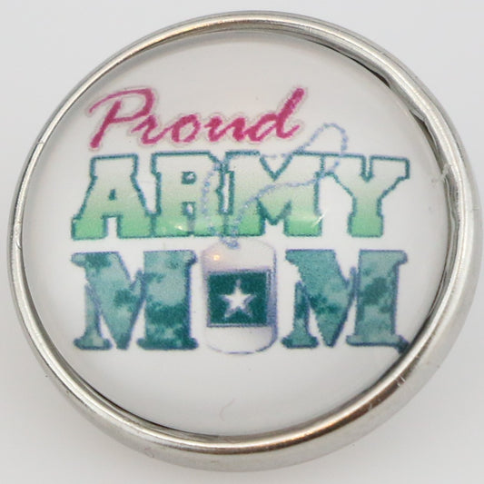 54029 - Snap - 20mm - Proud ARMY MOM