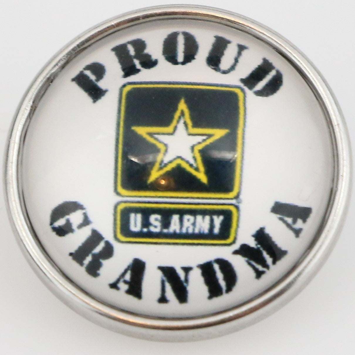 54035 - Snap - 20mm - PROUD U.S. ARMY GRANDMA