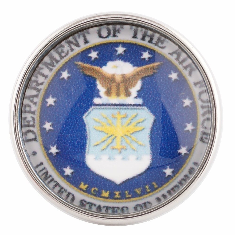 54039 - Snap - 20mm - US AIR FORCE EMBLEM