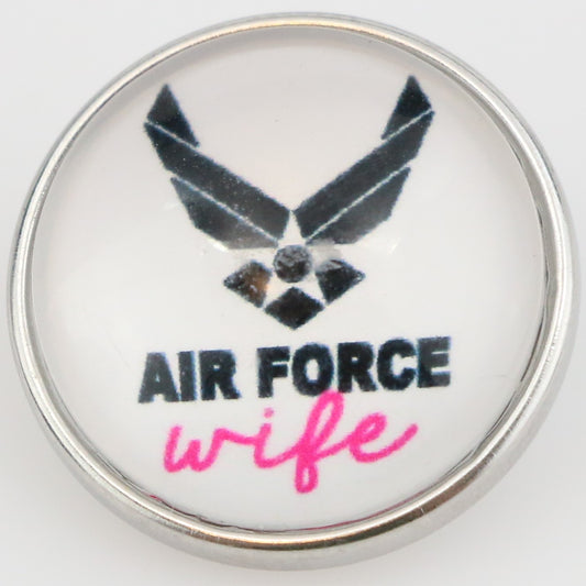 54048 - Snap - 20mm - AIR FORCE wife