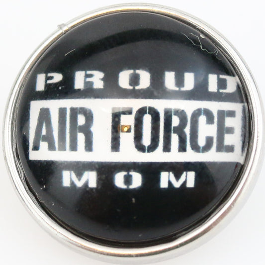 54060 - Snap - 20mm - PROUD AIR FORCE MOM