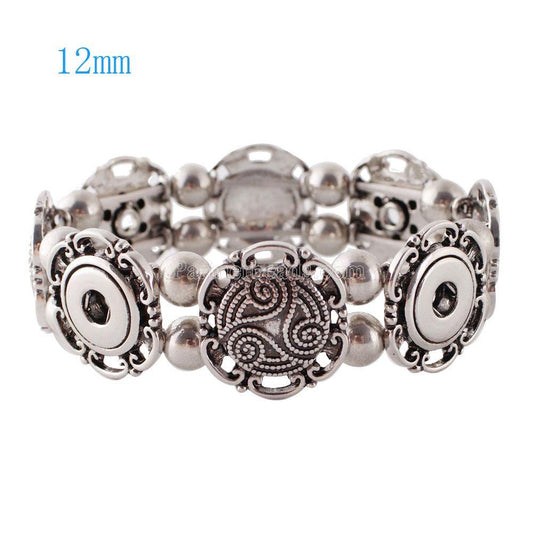 61006 - Snap Jewelry - 12mm - Bracelet - 4 Snaps