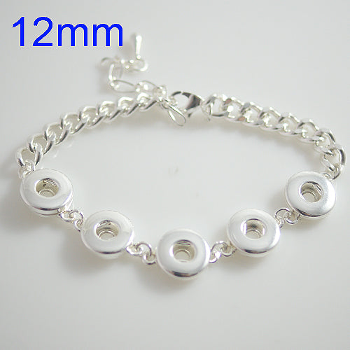 61007 - Snap Jewelry - 12mm - Bracelet - 5 Snaps