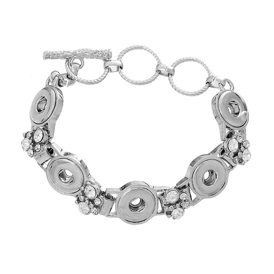 61009 - Snap Jewelry - 12mm - Bracelet - 5 Snaps