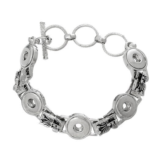 61010 - Snap Jewelry - 12mm - Bracelet - 5 Snaps