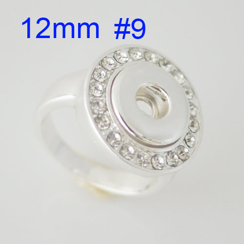 64000 - Snap Jewelry - 12mm - Ring (Size 9) - 1 Snap