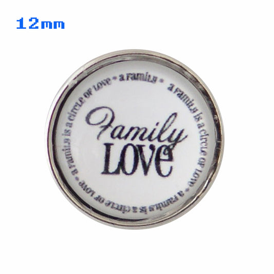 80005 - Snap - 12mm - Family Love