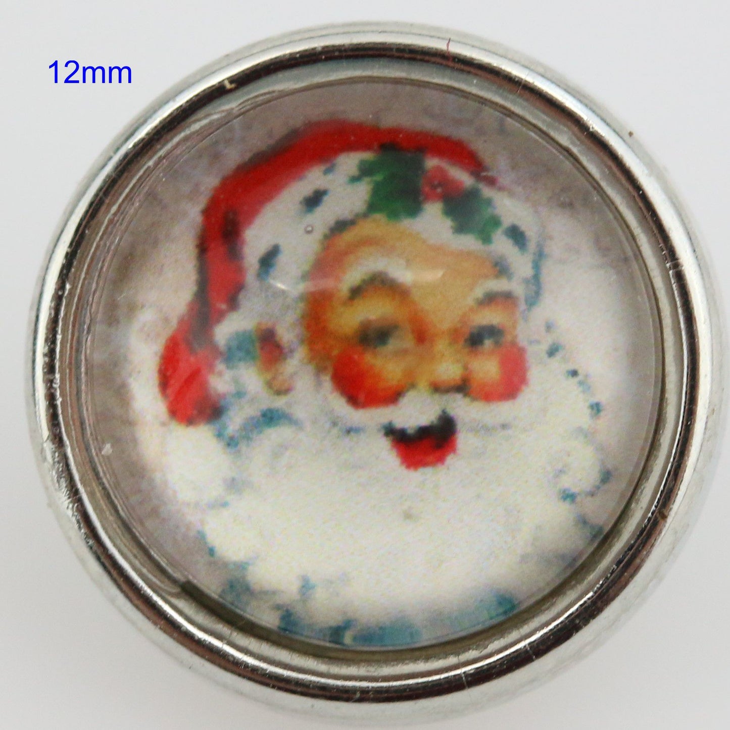 81006 - Snap - 12mm - Santa Face