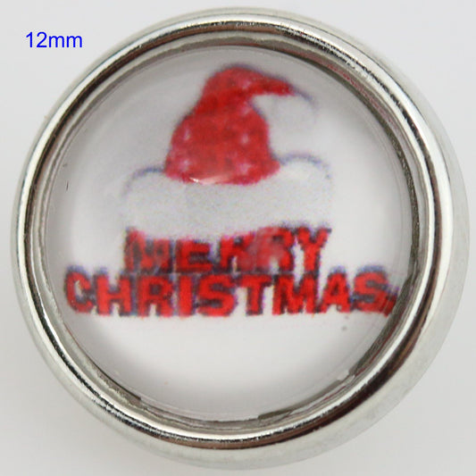 81011 - Snap - 12mm - Merry Christmas
