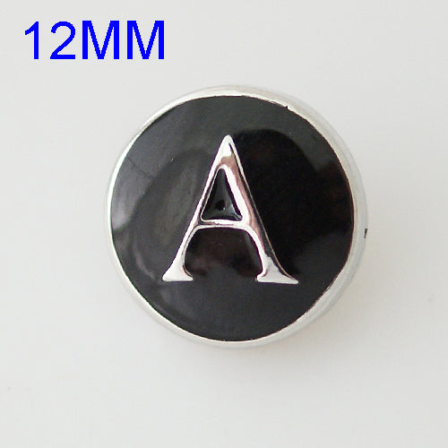 82000 - Snap - 12mm - Letter A