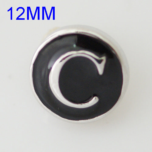 82002 - Snap - 12mm - Letter C