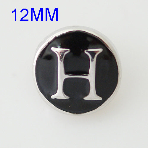 82007 - Snap - 12mm - Letter H