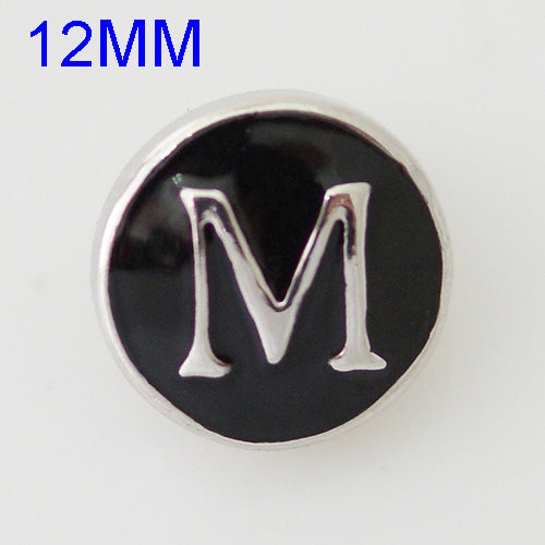 82012 - Snap - 12mm - Letter M