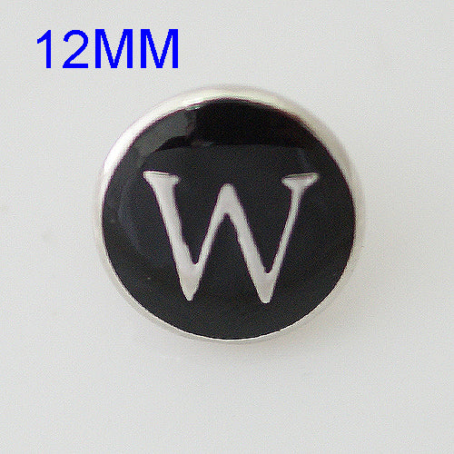 82022 - Snap - 12mm - Letter W