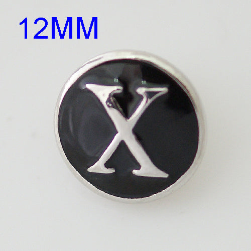 82023 - Snap - 12mm - Letter X