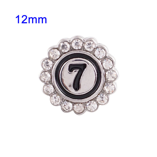 82107 - Snap - 12mm - Number 7
