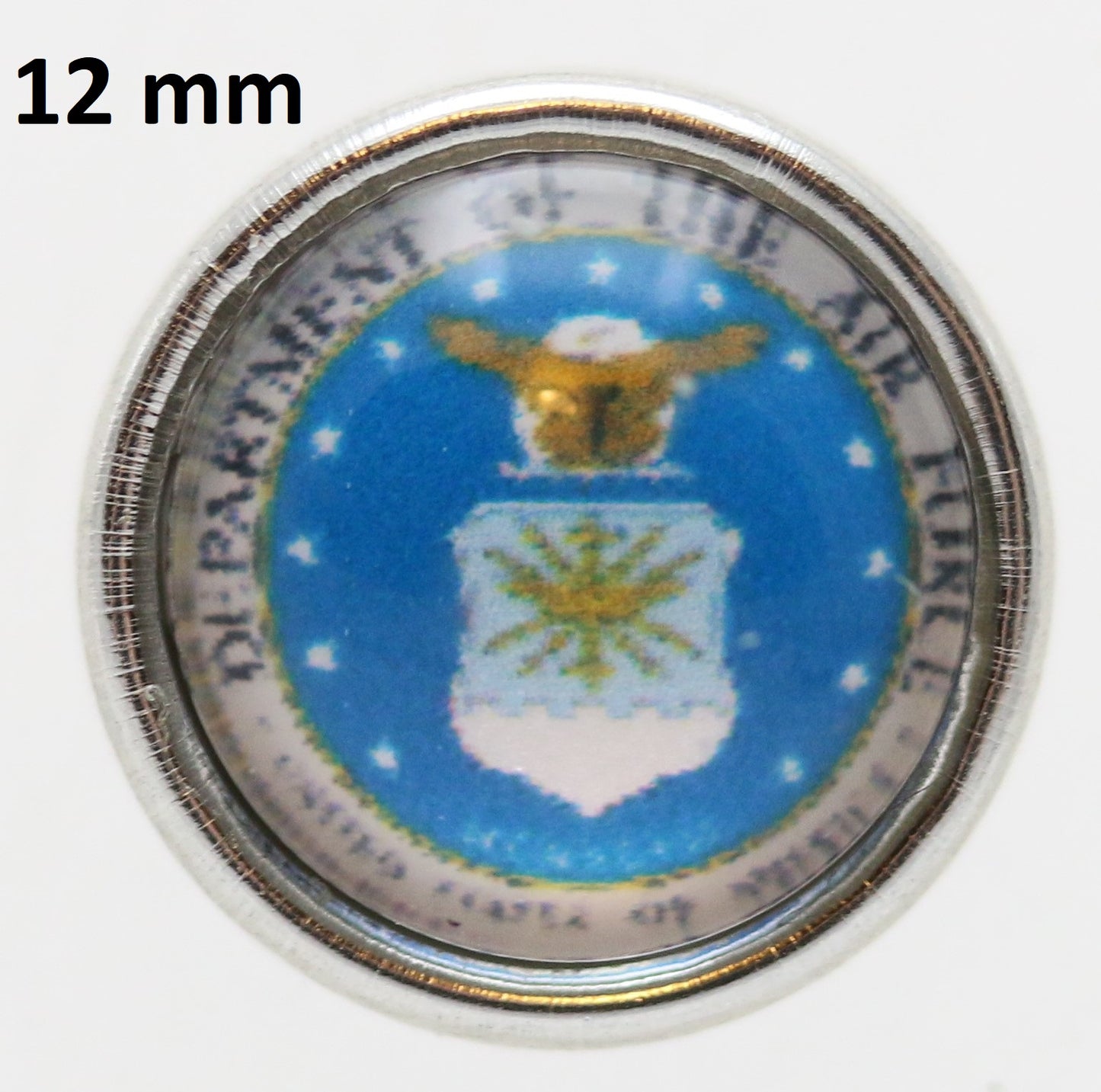 83004 - Snap - 12mm - Air Force Emblem