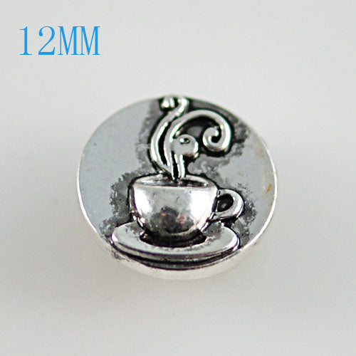 88002 - Snap - 12mm - Silver Coffee Cup